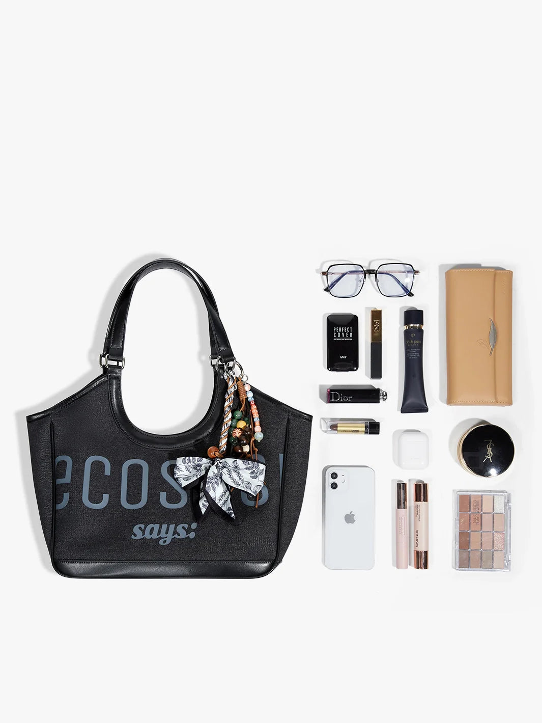 Elle Small Canvas Tote Bag