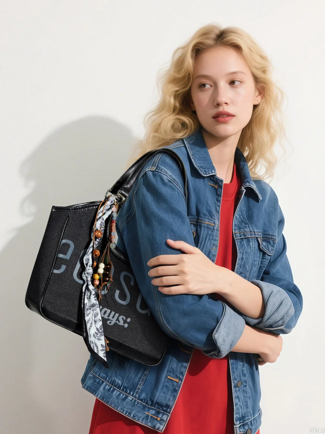 Elle Small Canvas Tote Bag