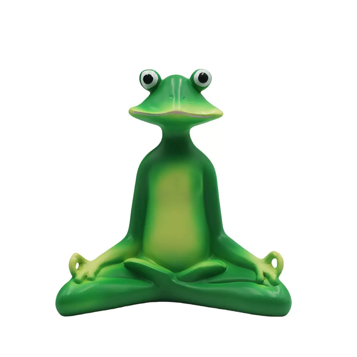 Cross-Border Hot Zen Home Decor | Meditation Yoga Frog Statue, Creative佛系 (Zen) Animal Ornament, Nordic-Style Desktop Decor & Gift